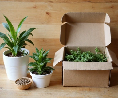 Eco-friendly sustainable packaging materials