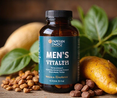 Men's Vitality Support supplement with natural herbs